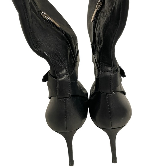 COPY - Enzo Angiolini Knee High Black Boots Size 9.5 Sleek Chic - Picture 4 of 10